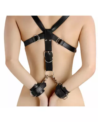 Image Thigh Sling avec menottes poignets et cuisses XR Brands-1