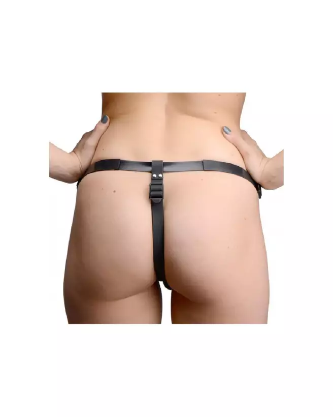 Gode ceinture Elevate en silicone de XR Brands pour couples-4