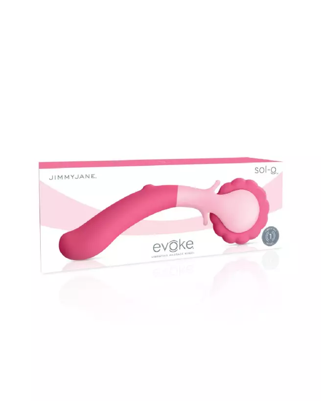 Photo de l'Evoke Sol-O par Pipedream, roue de massage vibrante pour relaxation et bien-être-2