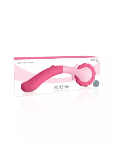 Photo de l'Evoke Sol-O par Pipedream, roue de massage vibrante pour relaxation et bien-être-2