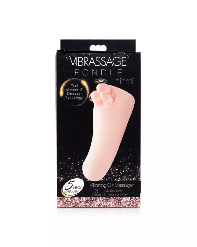 Image du Fondle Vibrating Massager de XR Brands, appareil de massage vibrant pour relaxation-2