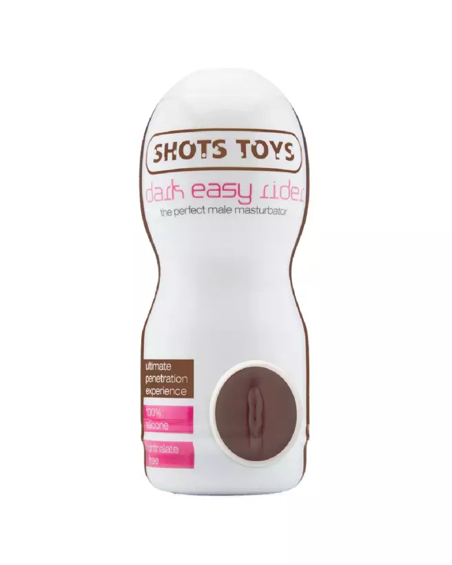 Image du masturbateur Dark Easy Rider de Shots Toys, expérience vaginale réaliste et immersive-2