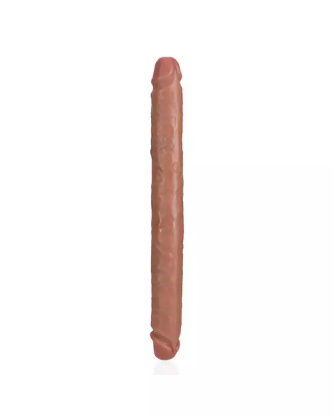 RealRock Slim Double Ended Dong 14 inch Tan - Vue détaillée-1