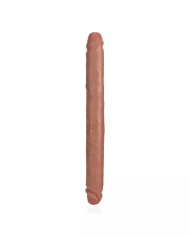 RealRock Slim Double Ended Dong 14 inch Tan - Vue détaillée-1
