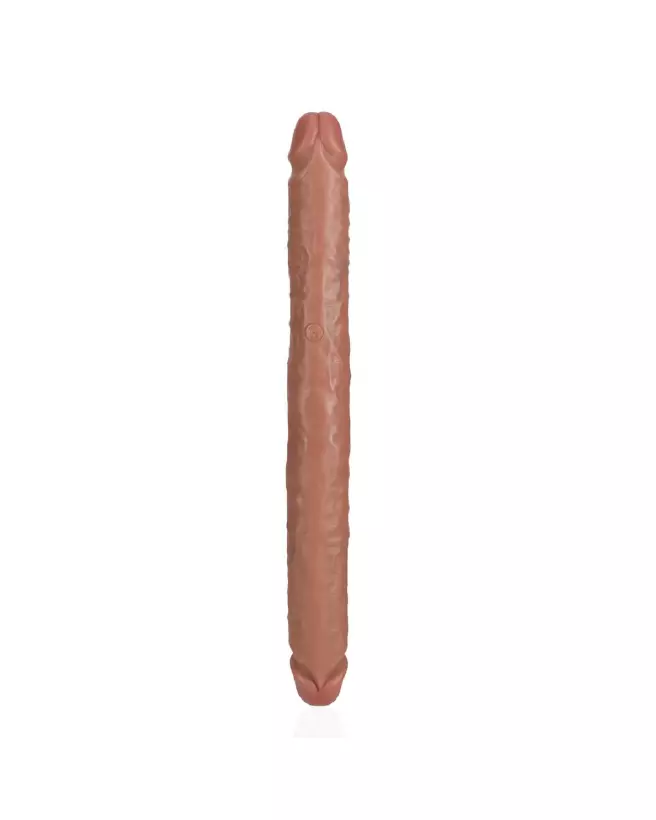RealRock Slim Double Ended Dong 14 inch Tan - Vue détaillée-4