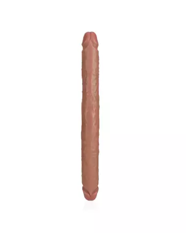 RealRock Slim Double Ended Dong 14 inch Tan - Vue détaillée-4