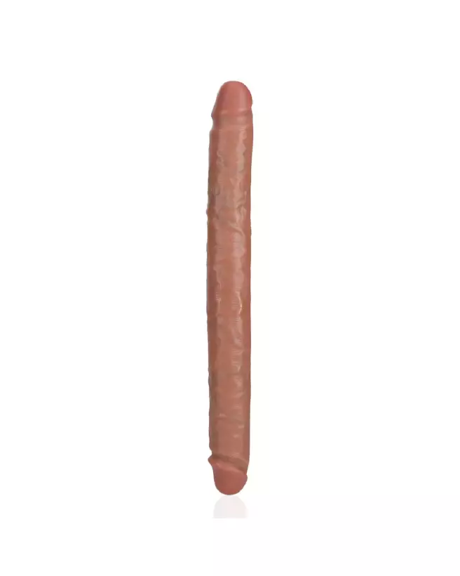 RealRock Slim Double Ended Dong 14 inch Tan - Vue détaillée-5