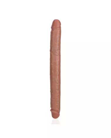 RealRock Slim Double Ended Dong 14 inch Tan - Vue détaillée-5