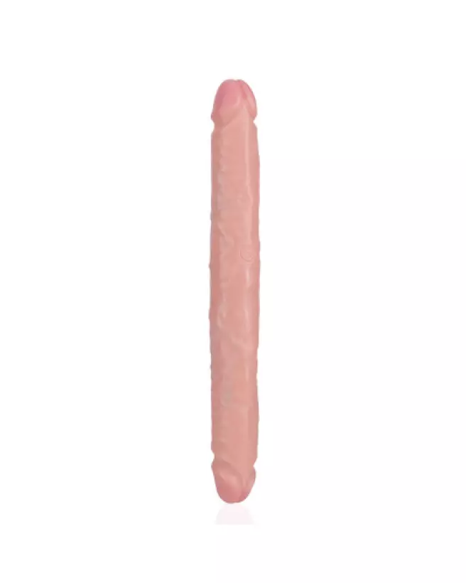 Double Ended Dong 12 pouces Flesh de RealRock - Sextoy réaliste pour plaisir partagé-1