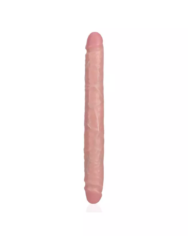 Double Ended Dong 12 pouces Flesh de RealRock - Sextoy réaliste pour plaisir partagé-5