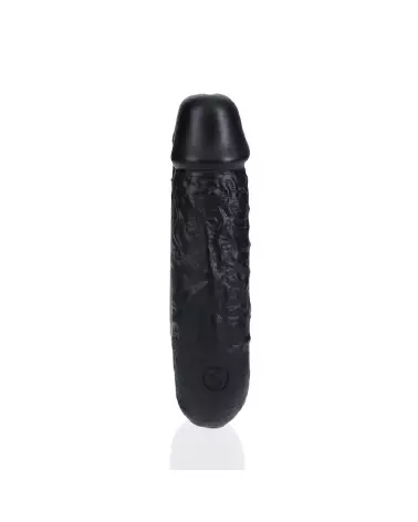 Double Dildo U Shaped 5 inch Black de RealRock by Shots-5