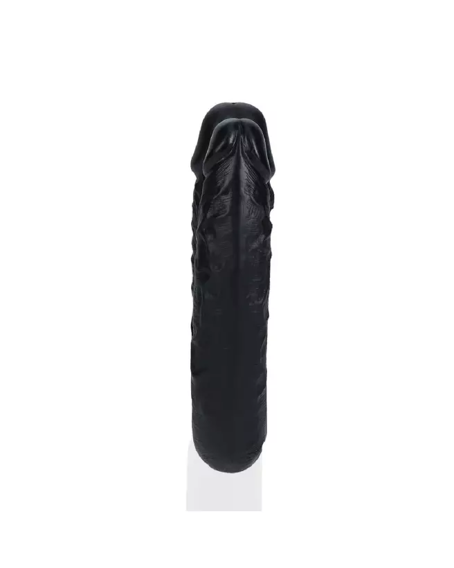 Double Dildo U Shaped 5 inch Black de RealRock by Shots-6