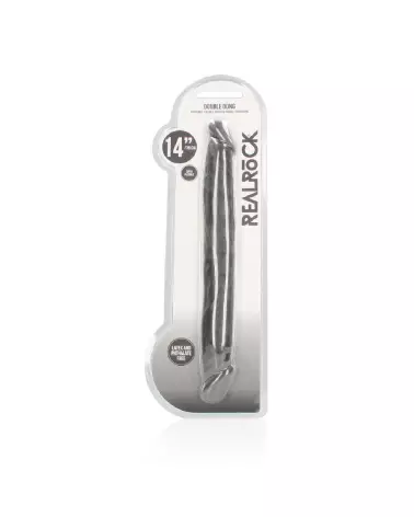 Double Dong 36 cm RealRock by Shots pour plaisir partagé-2