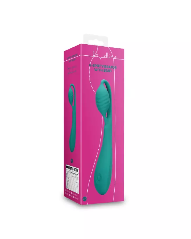 Vibrateur Point G avec bille Loveline by Shots pour stimulation intense-2