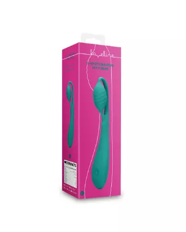 Vibrateur Point G avec bille Loveline by Shots pour stimulation intense-2