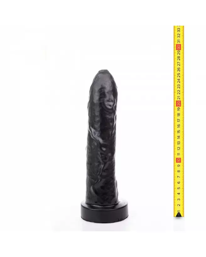 Dildo réaliste Uncut Hung System de 26 cm avec texture et ventouse-3