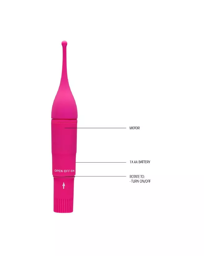Image du Stimulateur Clitoridien Clitoral Tickler de GC by Shots pour plaisir intense-5