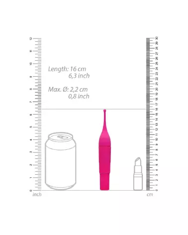Image du Stimulateur Clitoridien Clitoral Tickler de GC by Shots pour plaisir intense-6