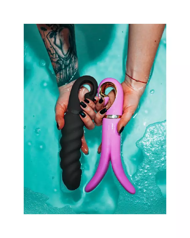 G-Vibe 3 Candy Pink vibromasseur en silicone médical ergonomique et doux-3