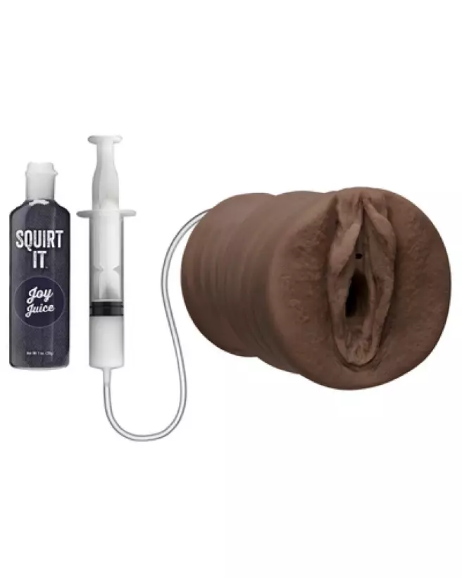 Image du Squirt It Squirting Pussy de Doc Johnson, masturbateur réaliste pour sensations intenses-1