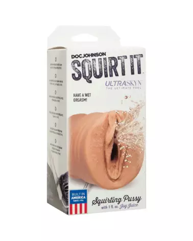 Image du masturbateur Squirt It - Squirting Pussy de Doc Johnson, réaliste et innovant-2