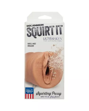 Image du masturbateur Squirt It - Squirting Pussy de Doc Johnson, réaliste et innovant-3