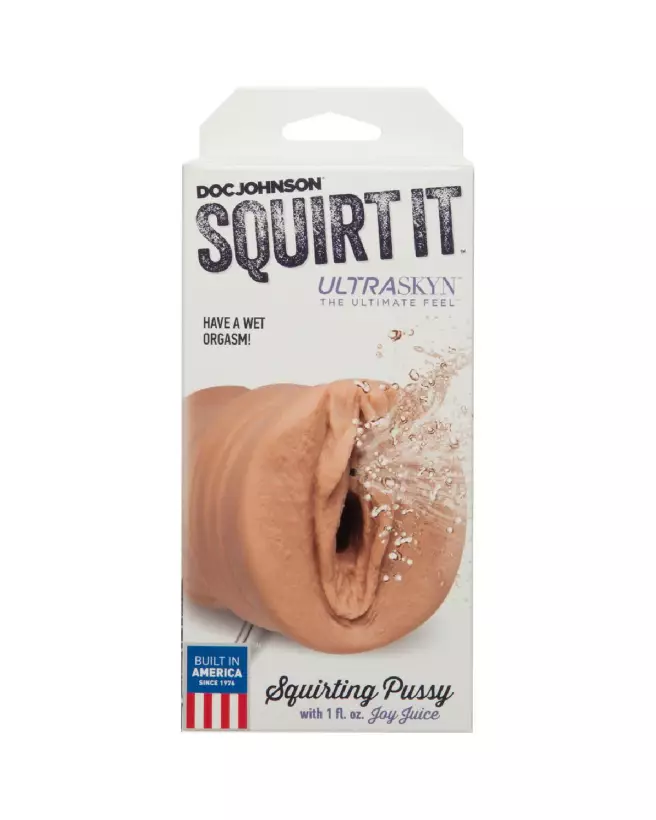 Image du masturbateur Squirt It - Squirting Pussy de Doc Johnson, réaliste et innovant-4