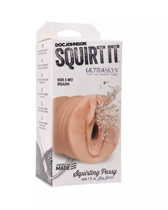 Masturbateur Squirt It de Doc Johnson avec fonction éjaculation réaliste-2
