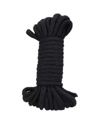 Image de la Corde en Coton Noir Doc Johnson pour Shibari de 32 pieds-1