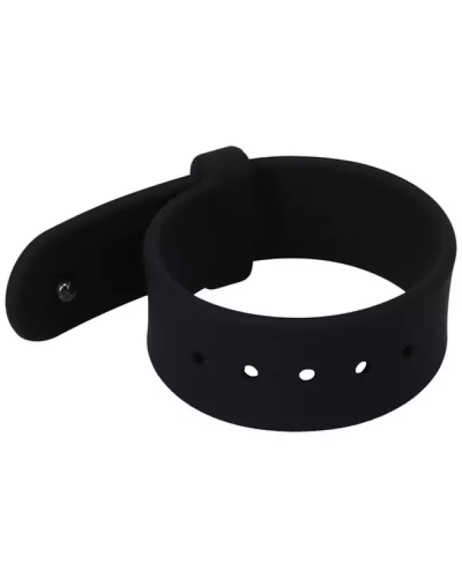 Cockring ajustable The Belt en silicone par Doc Johnson-1