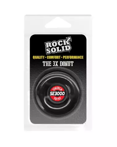 Cockring 3X Donut de Doc Johnson pour améliorer performance et endurance-2