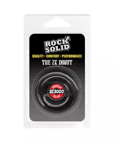 Cockring 2X Donut Doc Johnson pour performance et confort-2