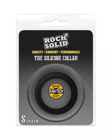 Silicone Collar Cockring Small par Doc Johnson pour amélioration endurance et performance-2