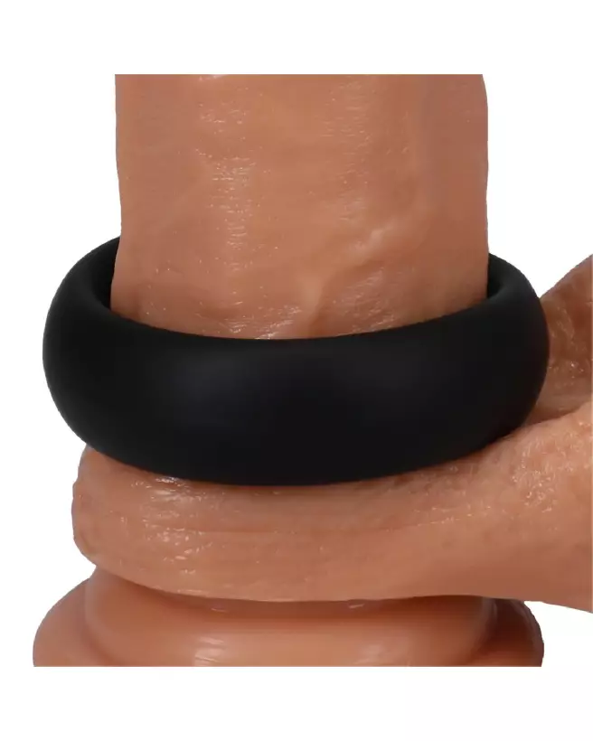 Silicone Collar Cockring Small par Doc Johnson pour amélioration endurance et performance-5