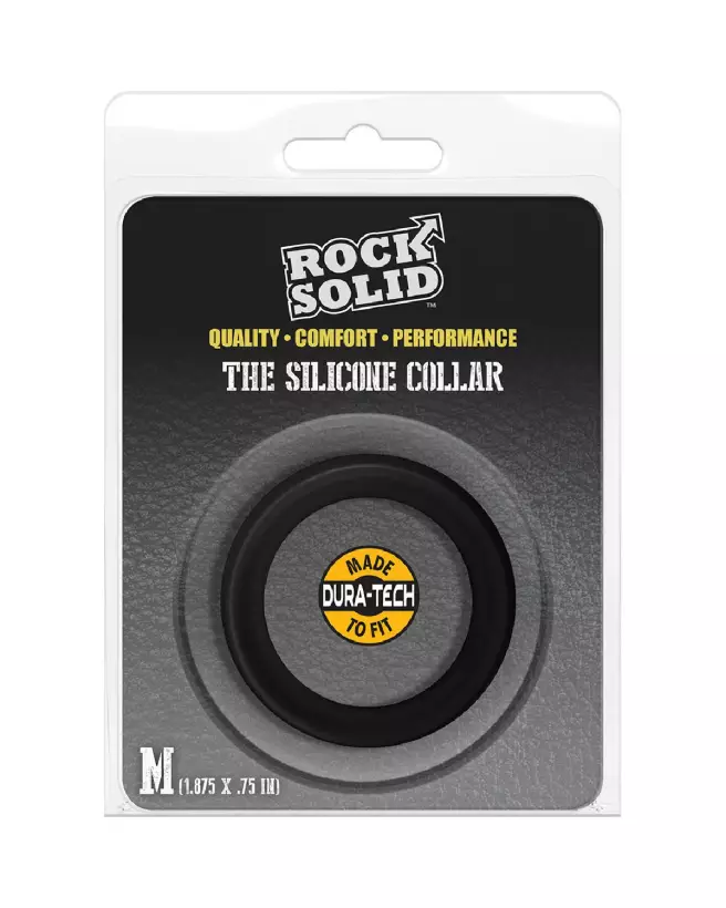 Silicone Collar Cockring Medium de Doc Johnson pour endurance et confort-2