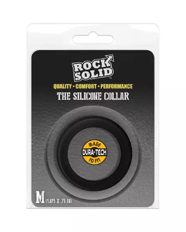 Silicone Collar Cockring Medium de Doc Johnson pour endurance et confort-2