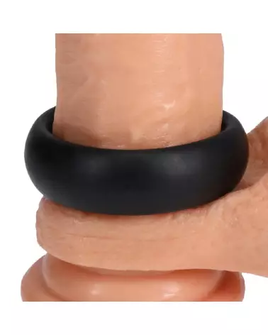 Silicone Collar Cockring Medium de Doc Johnson pour endurance et confort-5