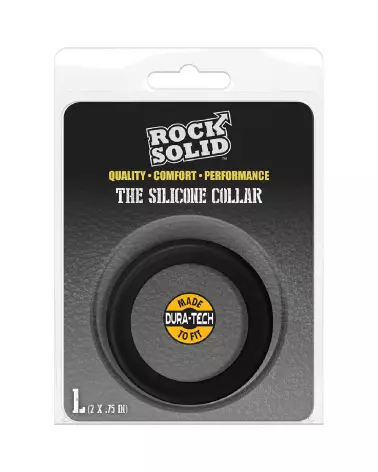 Silicone Collar Large Cockring par Doc Johnson pour endurance et confort-2