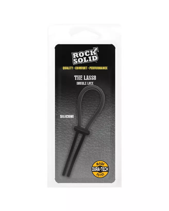 Image du Cockstrap Lasso Double Lock par Doc Johnson, anneau pénien ajustable pour performance optimale-2