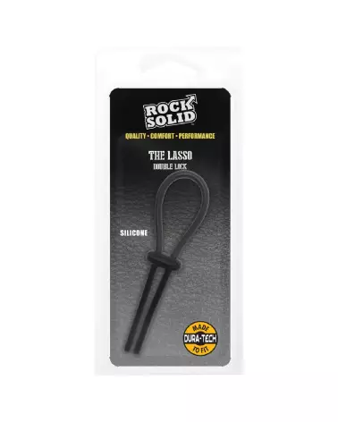 Image du Cockstrap Lasso Double Lock par Doc Johnson, anneau pénien ajustable pour performance optimale-2