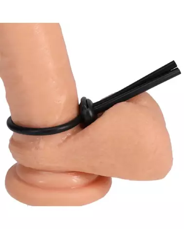 Image du Cockstrap Lasso Double Lock par Doc Johnson, anneau pénien ajustable pour performance optimale-5