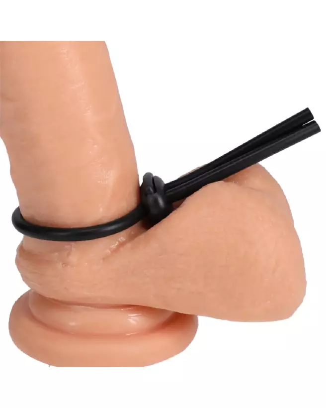 Image du Cockstrap Lasso Double Lock par Doc Johnson, anneau pénien ajustable pour performance optimale-6