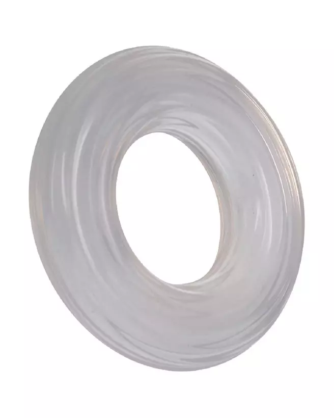 Image du Ribbed Donut Cockring de Doc Johnson pour endurance et confort-3