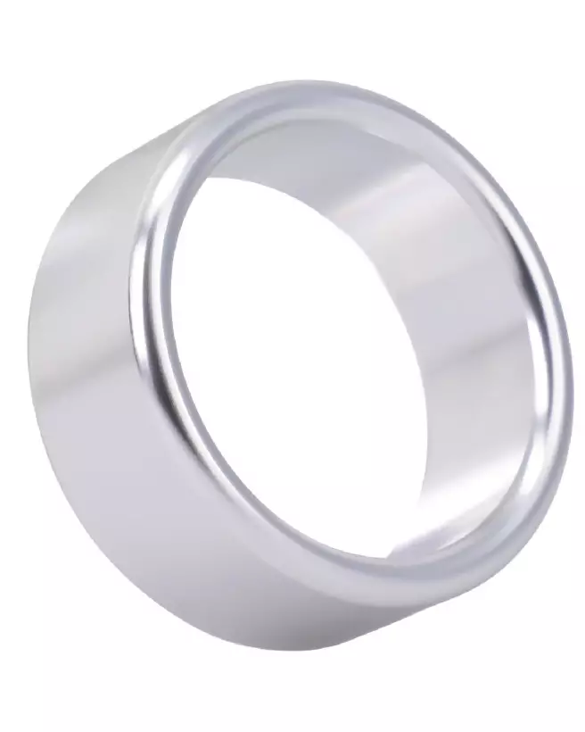 Cockring Medium en Alliage Brossé de Doc Johnson pour Performance et Confort-3