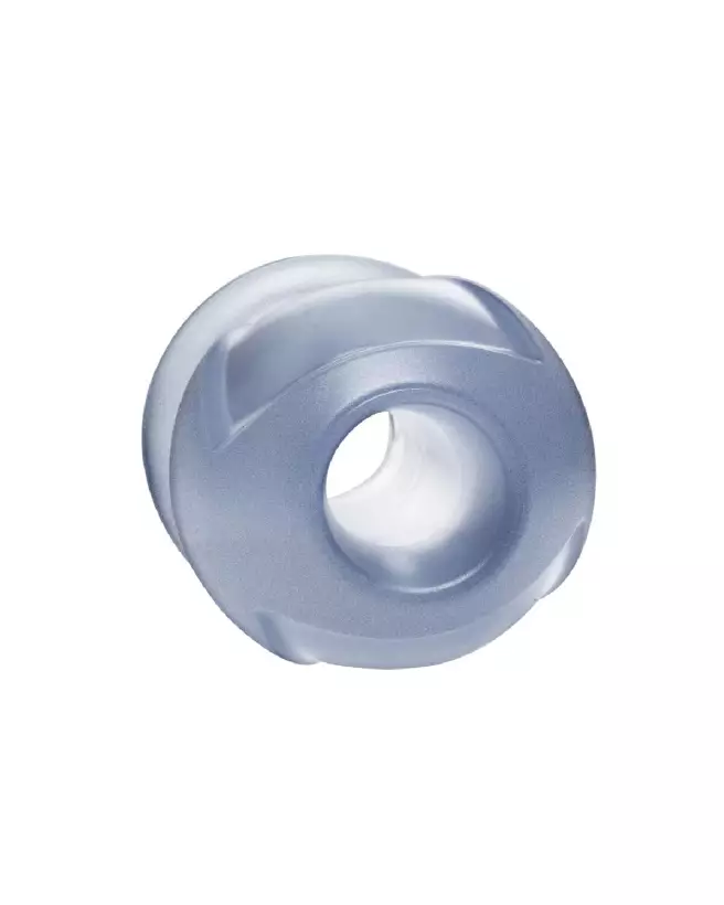 Photo du Hollow Butt Plug Doc Johnson, tunnel anal transparent et ergonomique-3