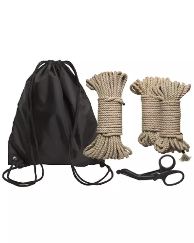 Kit Shibari 5 pièces Doc Johnson pour débutants en bondage-1