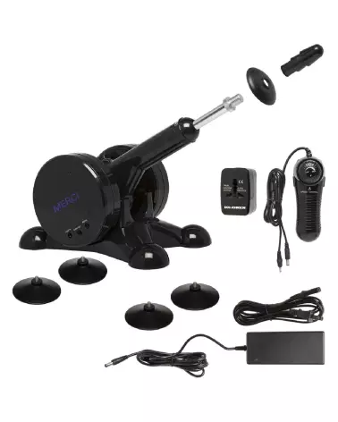 Doc Johnson Power Banger Fuck Machine noire avec télécommande sans fil-3