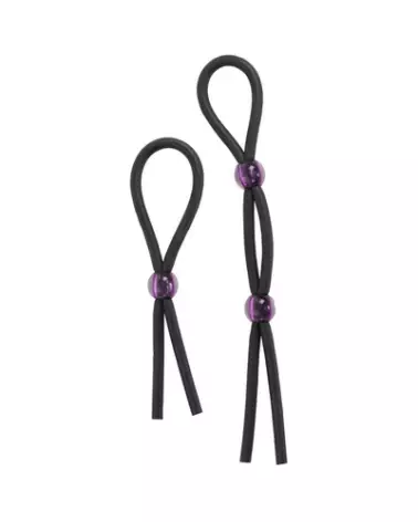Silicone Cock Ties de Doc Johnson pour endurance et confort-1