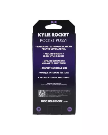 Image du Masturbateur Kylie Rocket ULTRASKYN Vanilla par Doc Johnson - Texture Réaliste-3