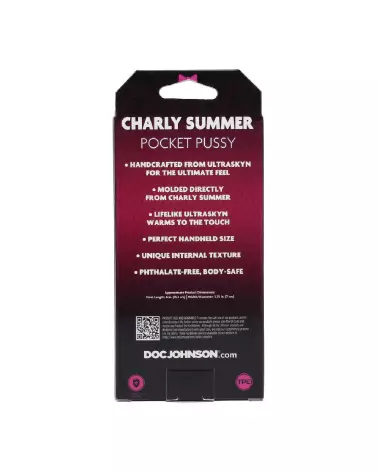 Charly Summer ULTRASKYN Pussy Masturbator Vanilla par Doc Johnson-3